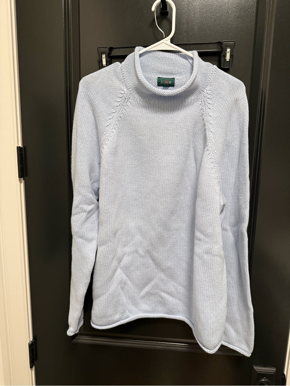 J. Crew Pale Blue Knit Sweater